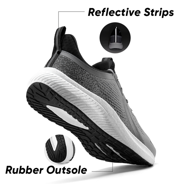 [DreamLife] Women's Fashionable Lifestyle Shoes - GREY - 6